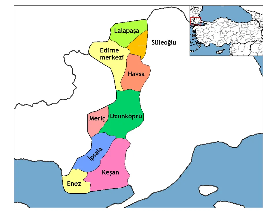 EuroVelo 13 - Iron Curtain Trail - part Greece/Turkey